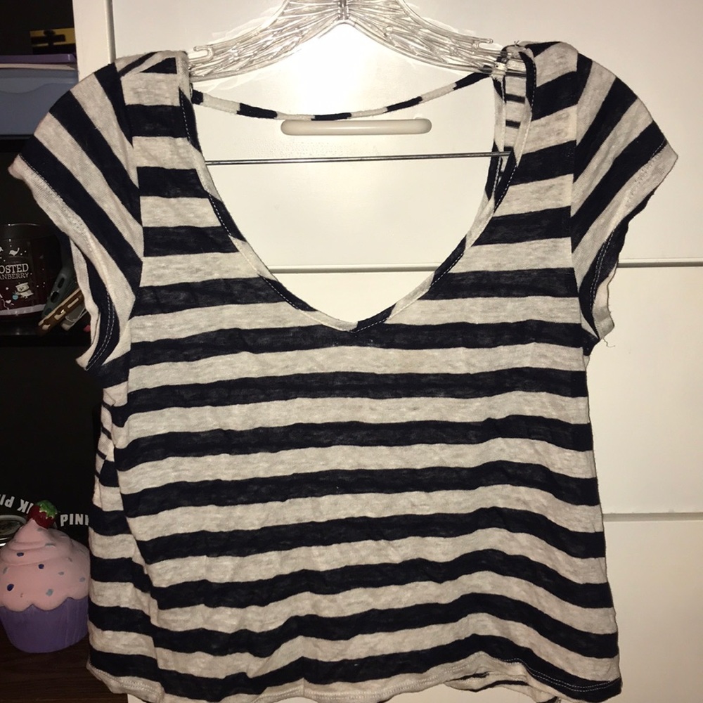 Stripped forever 21 T-shirt